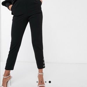 Pants by Lavish Alice. Side pockets,skinny fits.